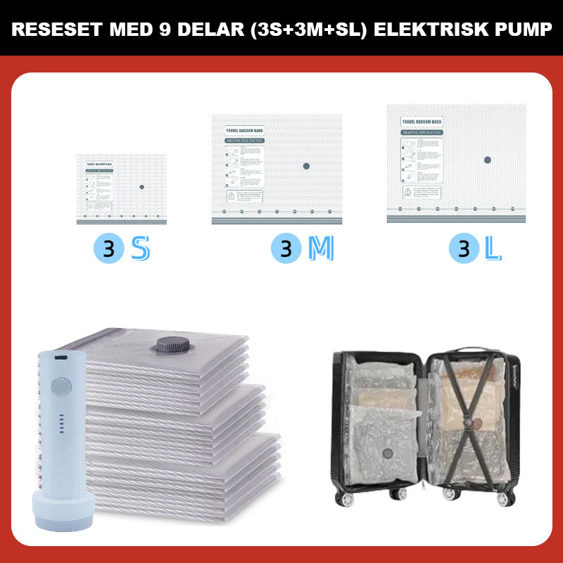 🔥Vakuumförvaringspåse För Resor