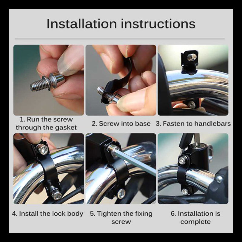 🔥Superdeal! Köp 2 få 1 gratisc! – Hjälmlås mot Stöld