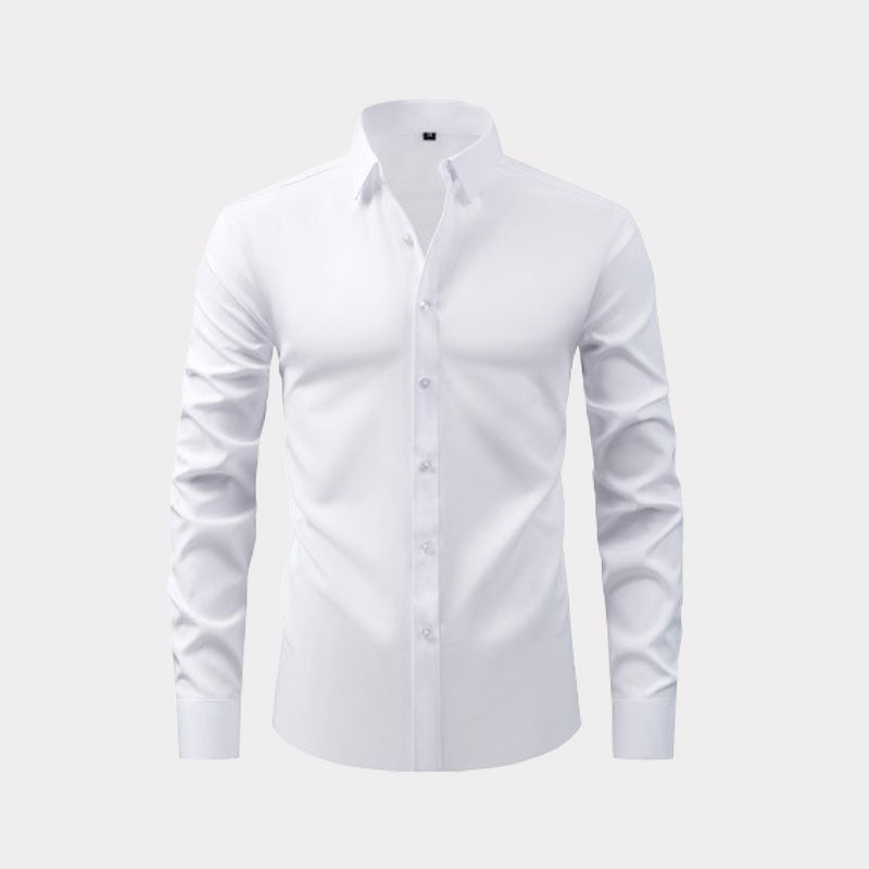 🔥Superdeal! 50% Rabatt! – Skjorta med Stretch – Skrynkelfri & Ingen Strykning Behövs!