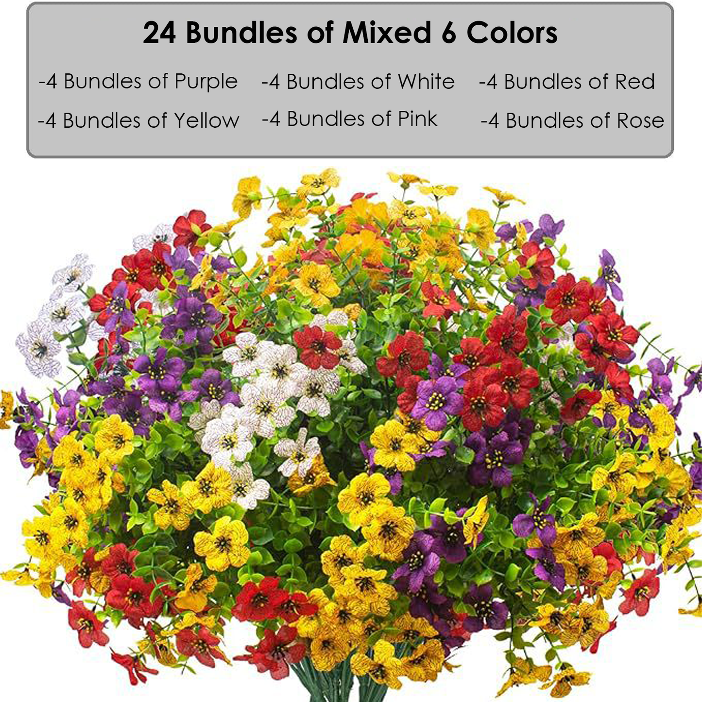 ✨Denna veckas specialpris 29 kr💥Livfulla UV-beständiga artificiella blommor🌺