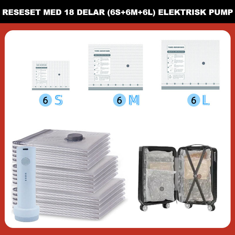 🔥Vakuumförvaringspåse För Resor