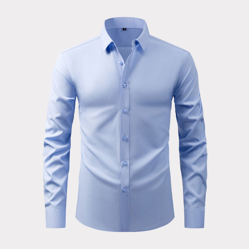 🔥Superdeal! 50% Rabatt! – Skjorta med Stretch – Skrynkelfri & Ingen Strykning Behövs!