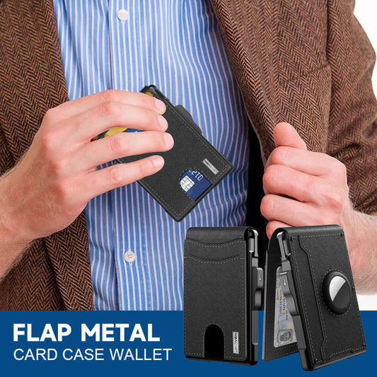 🔥 49% RABATT 🔥 Elegant Metallplånbok med Flap-design