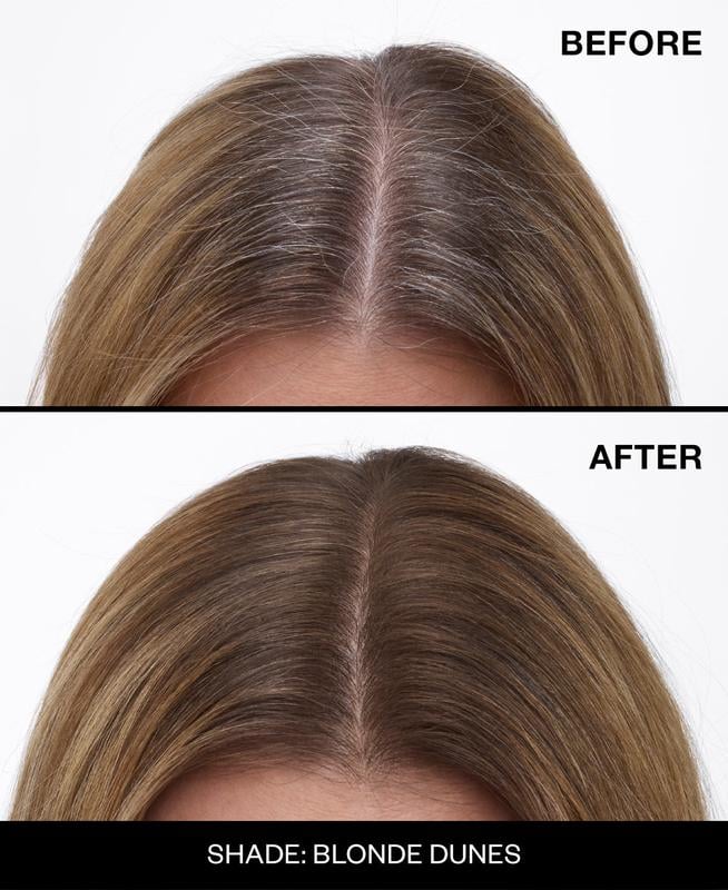 Missa aldrig en spray för att åtgärda rötter och hårbotten