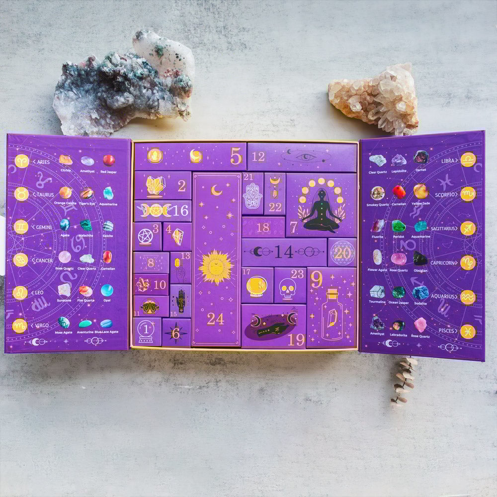 🎃Reiki Halloween Countdown Gift Box🔮 Magin av helande och energiflöde!