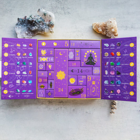 🎃Reiki Halloween Countdown Gift Box🔮 Magin av helande och energiflöde!