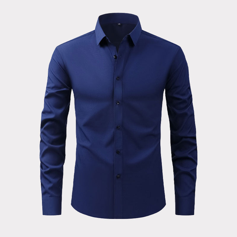 🔥Superdeal! 50% Rabatt! – Skjorta med Stretch – Skrynkelfri & Ingen Strykning Behövs!