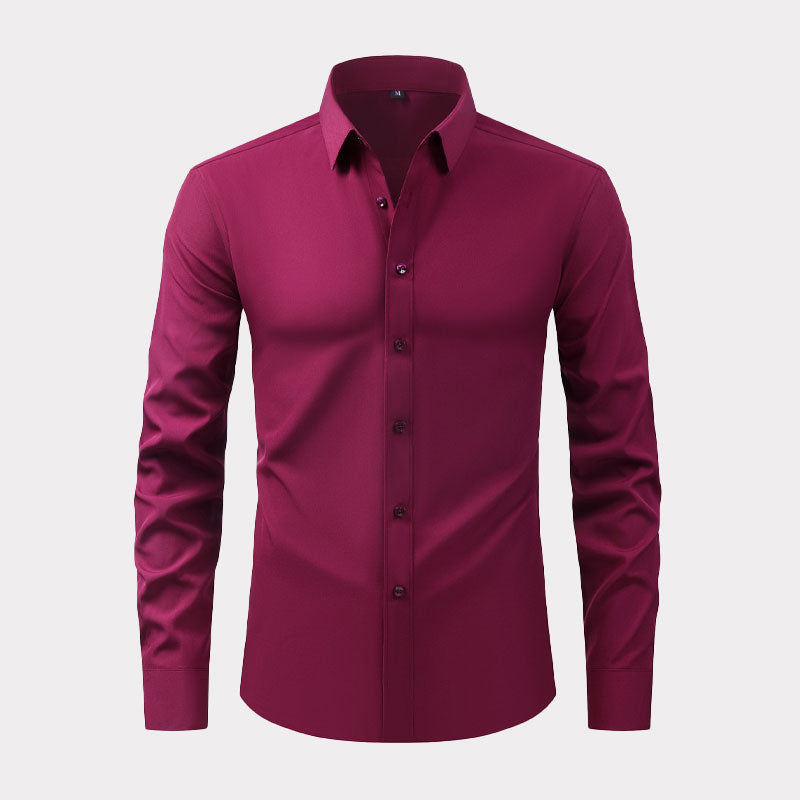 🔥Superdeal! 50% Rabatt! – Skjorta med Stretch – Skrynkelfri & Ingen Strykning Behövs!