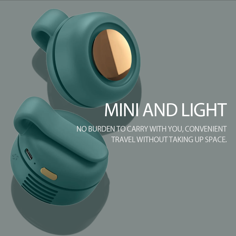 Midje-hängande liten fläkt