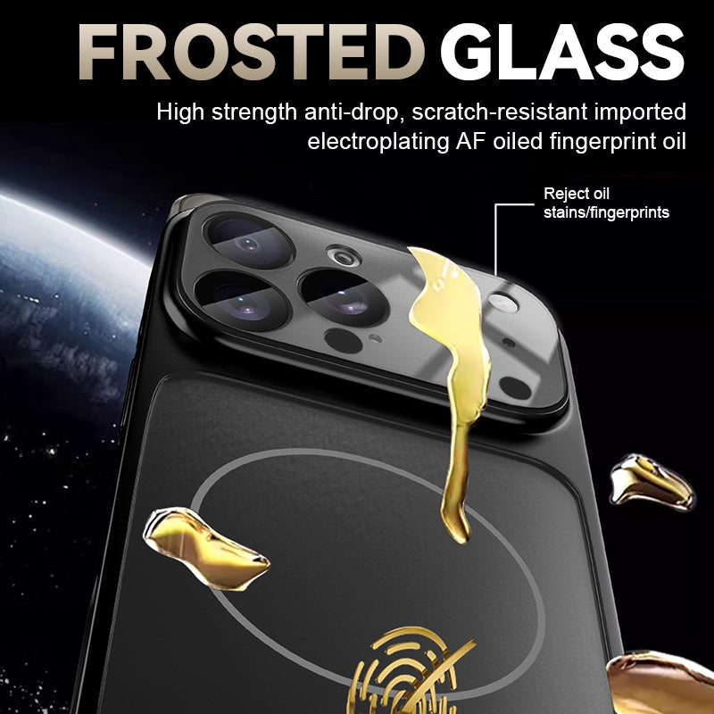 ✨Ultratunt frostat glashölje – kompatibelt med iPhone 17-serien