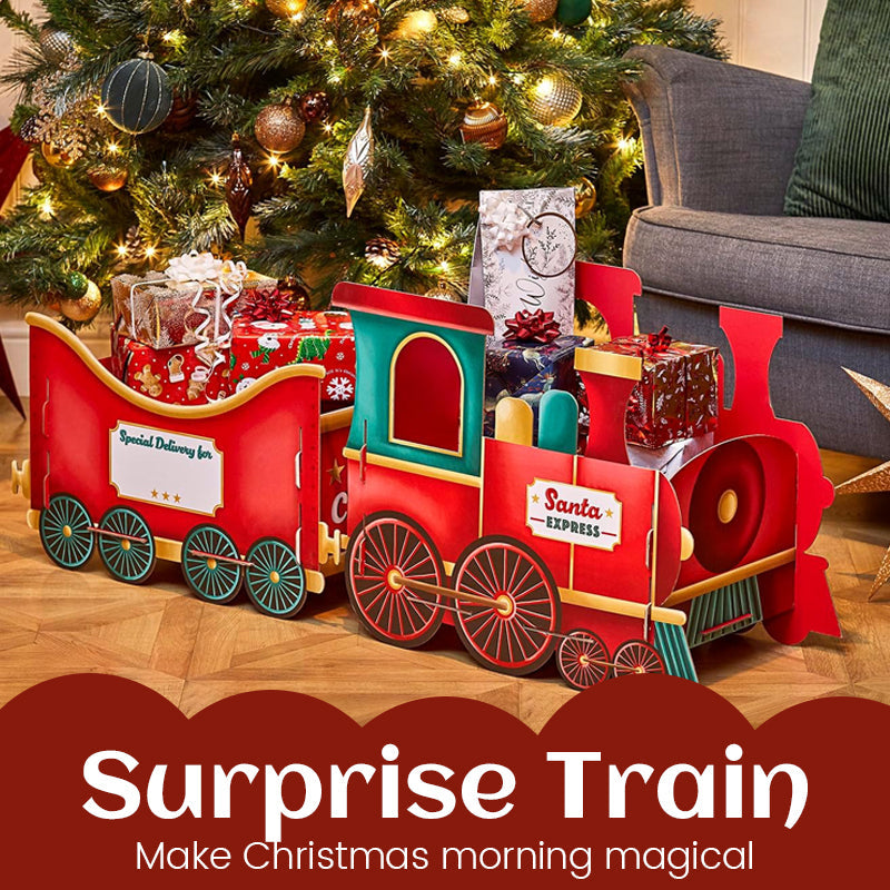 🎁 Santa's Gift Train - leverera julglädje med sti! 🚂🎄