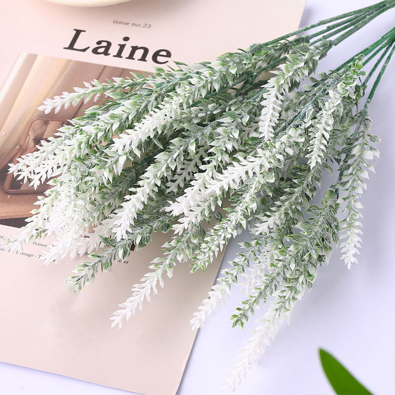 🍁Höstens konstgjorda blommor – heta fynd 🌻Utomhus konstgjorda lavendelblommor