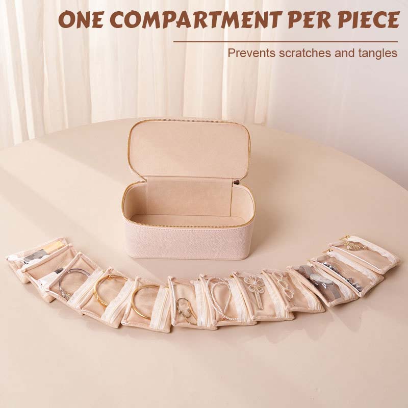 🔥Superdeal! 50% Rabatt! – Resesmyckeskrin med Små Fack