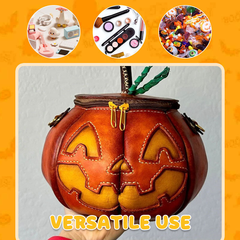 🎃 Pumpa Amulettväska — En liten skiva av halloweenmagisk 🕸️