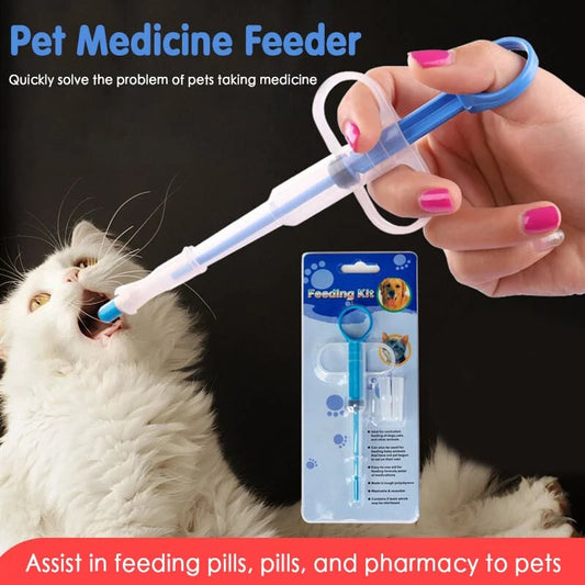 🔥Superdeal! 32% Rabatt! – Doserare för Husdjur – Ge Medicin Enkelt! 🐾 Köp 1 Få 1 Gratis!