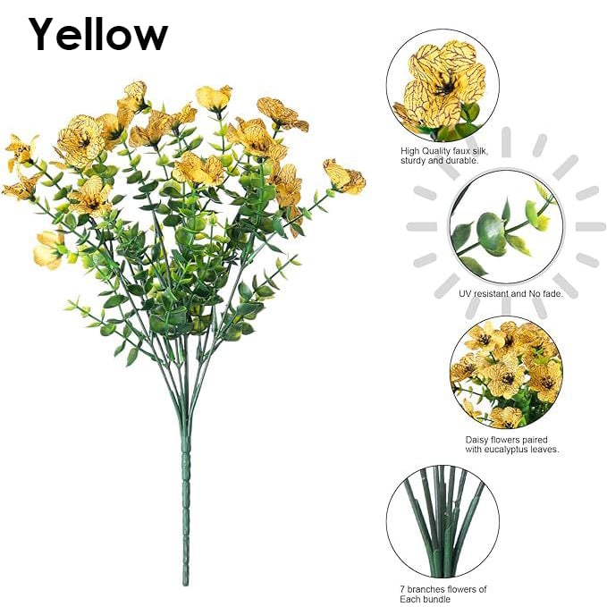 ✨Denna veckas specialpris 29 kr💥Livfulla UV-beständiga artificiella blommor🌺