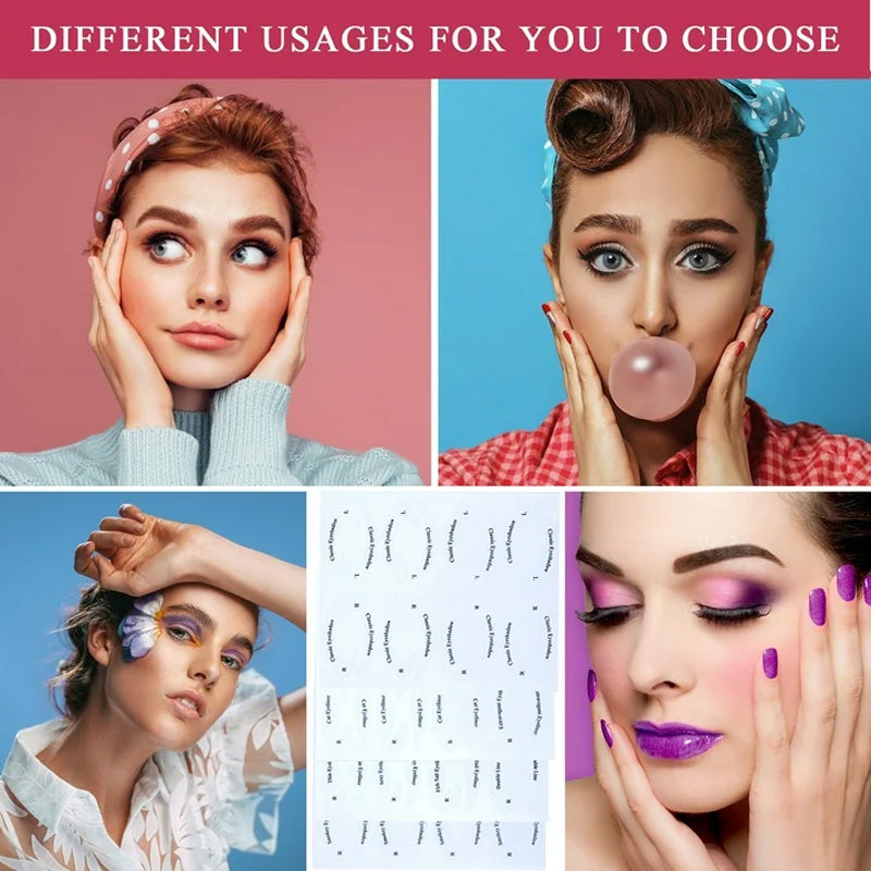 🔥 49% RABATT – Ögonskugga/Eyeliner Makeup Mallstickers