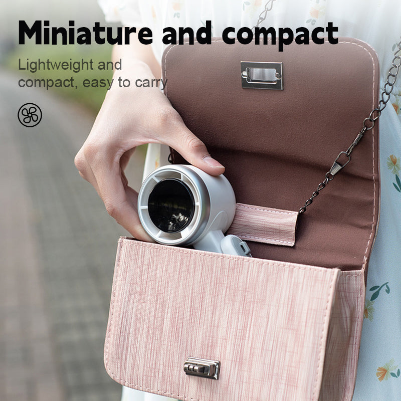 🔥Superdeal! 36% Rabatt! – Handhållen Mini Turbofläkt
