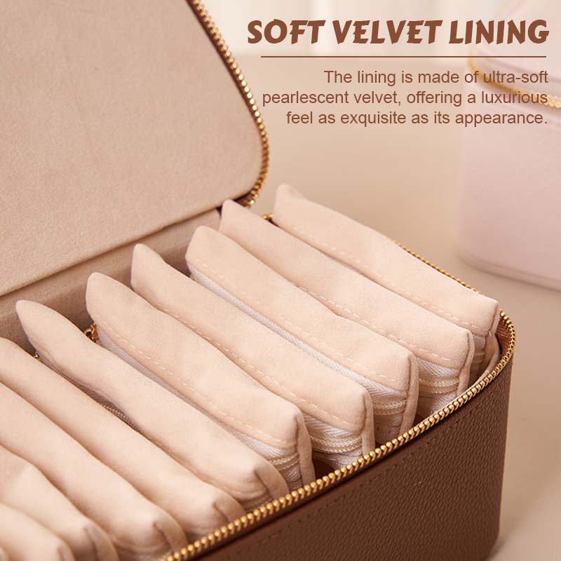 🔥Superdeal! 50% Rabatt! – Resesmyckeskrin med Små Fack