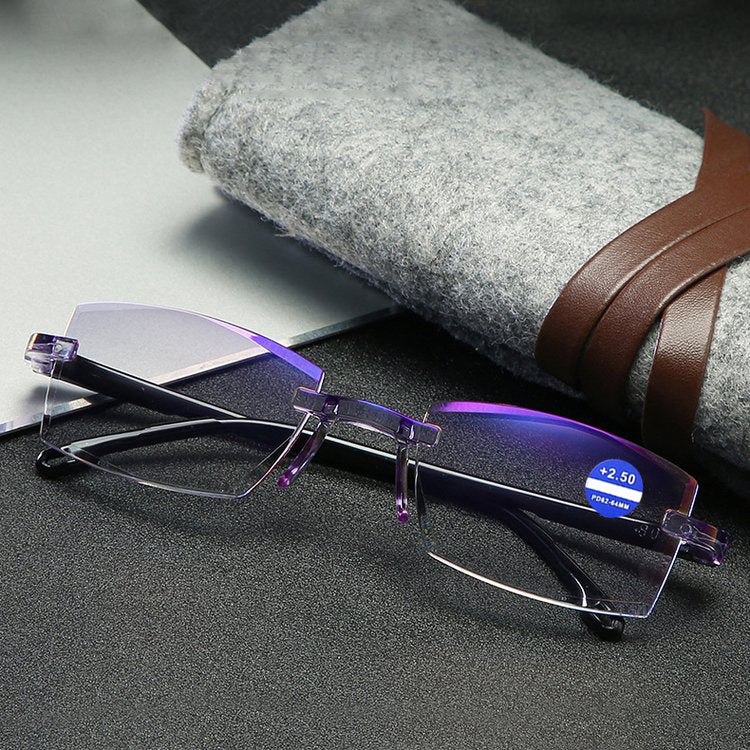 🔥 49% RABATT – Blåljusblockerande Läsglasögon 👓 För Bättre Komfort & Ögonskydd