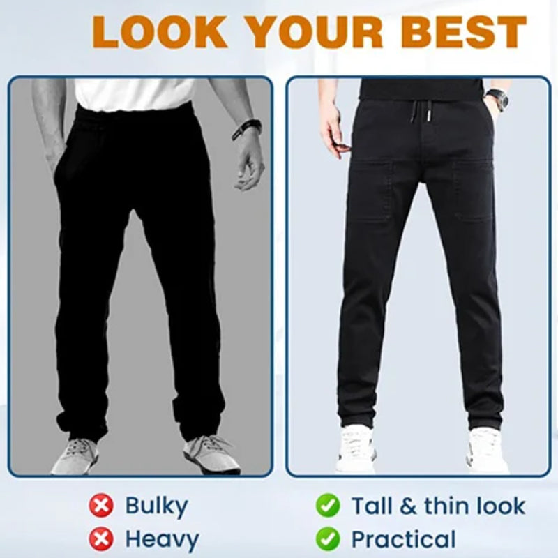 🔥 HET REA – 49% RABATT! 🥰 MultiPants – Högstretchiga och Slitstarka Cargo-byxor med Flera Fickor