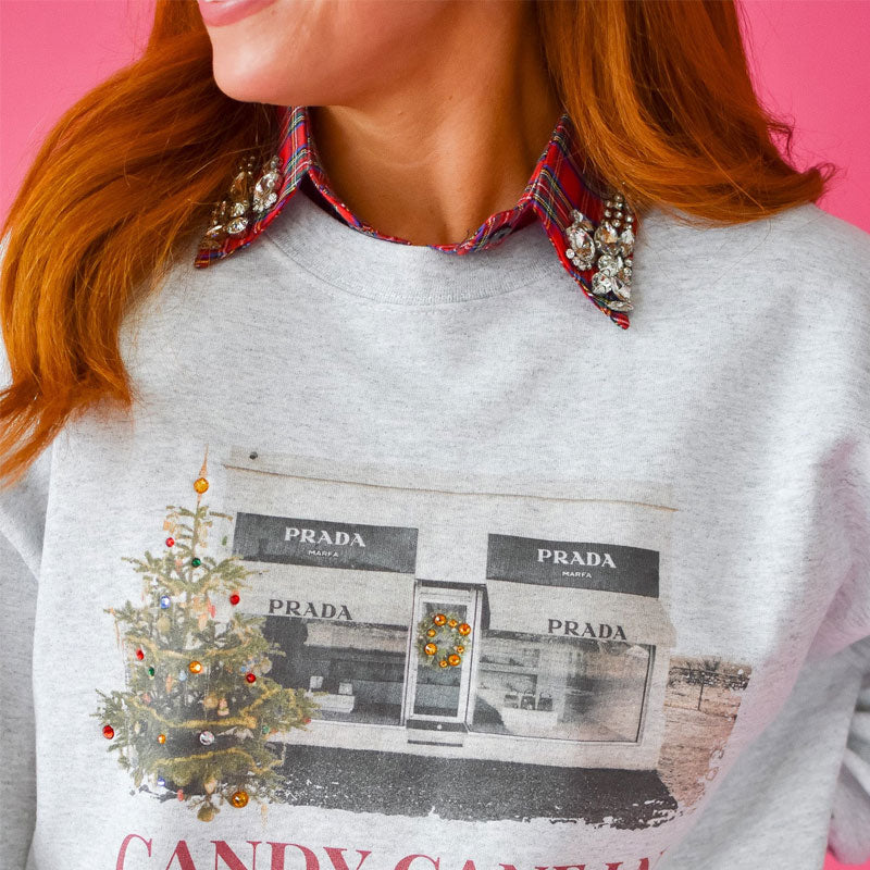 🎄 ✨Röd julpläd avtagbar krage med strass