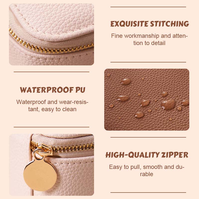 🔥Superdeal! 50% Rabatt! – Resesmyckeskrin med Små Fack