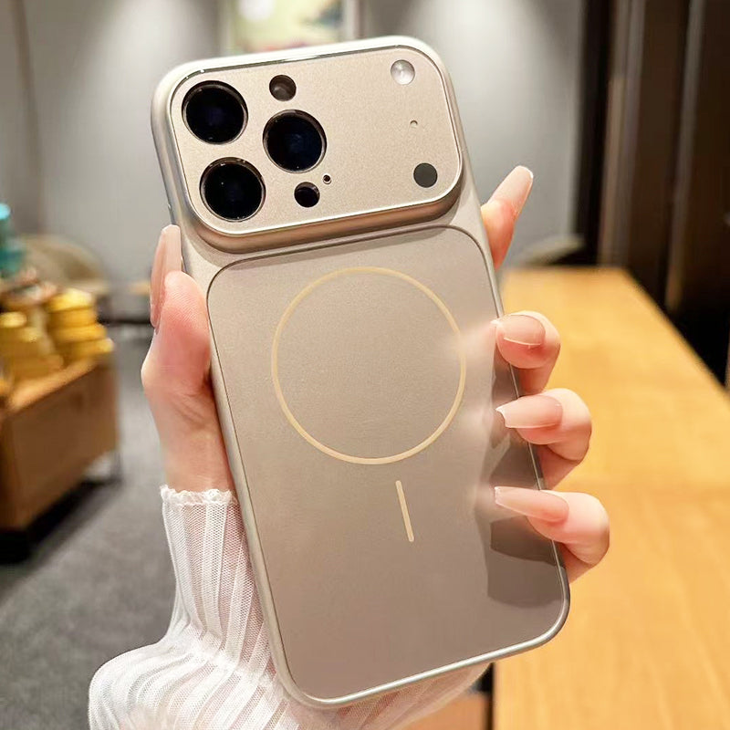 ✨Ultratunt frostat glashölje – kompatibelt med iPhone 17-serien