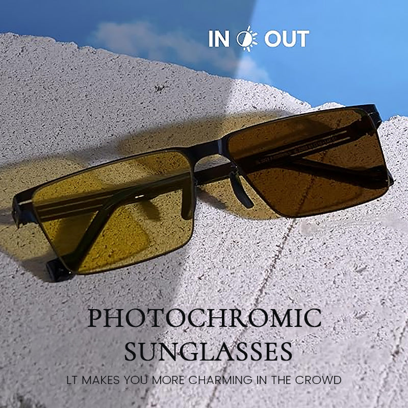 🔥 49% RABATT – Square Sunglasses för Dag- och Nattbruk