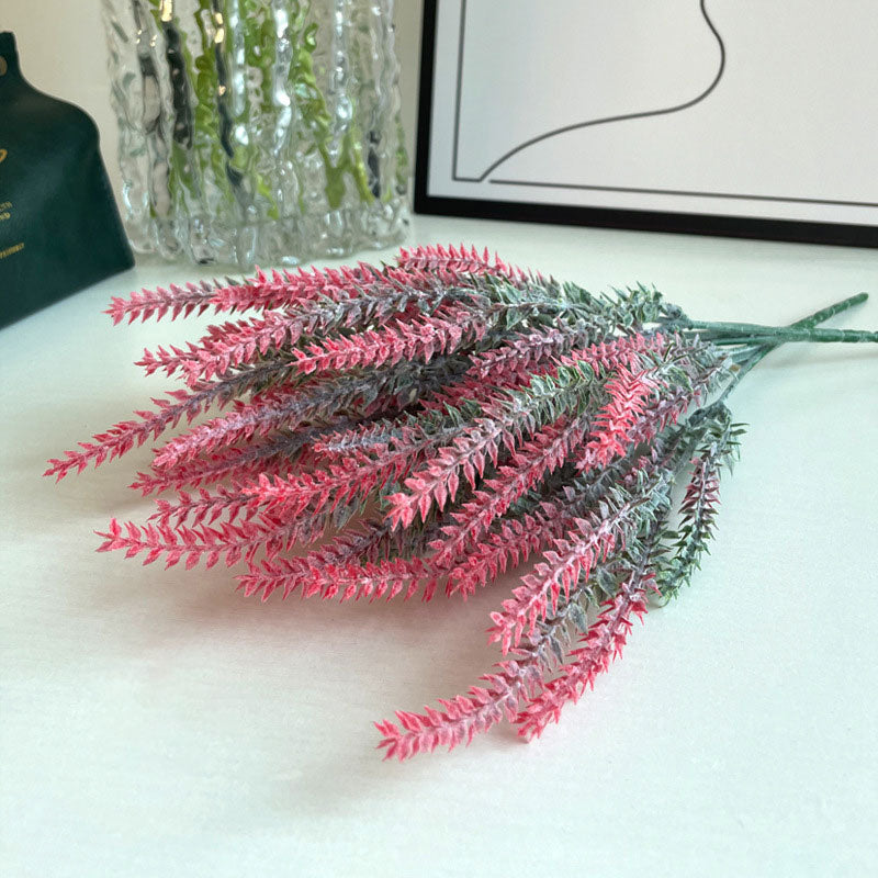 🍁Höstens konstgjorda blommor – heta fynd 🌻Utomhus konstgjorda lavendelblommor