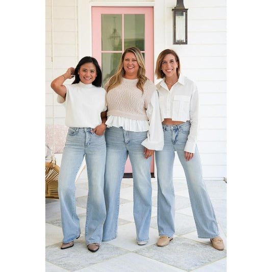 🔥Superdeal! 50% Rabatt! – Vintage Plus Size Jeans – Stretch, Rak Passform & Lyft för Rumpan!