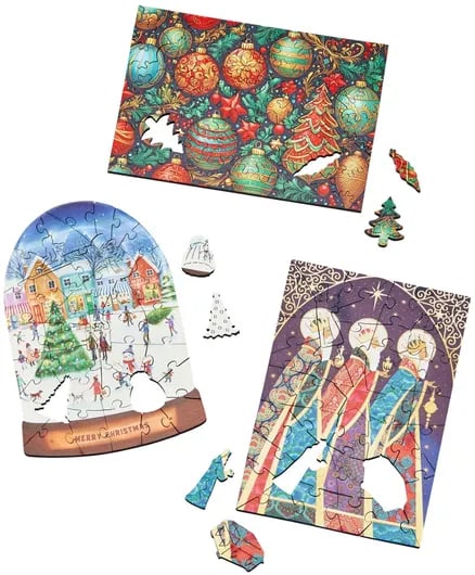 🧩24 Days Of Christmas Puzzles Advent Calendar, Bästa Gåvorna