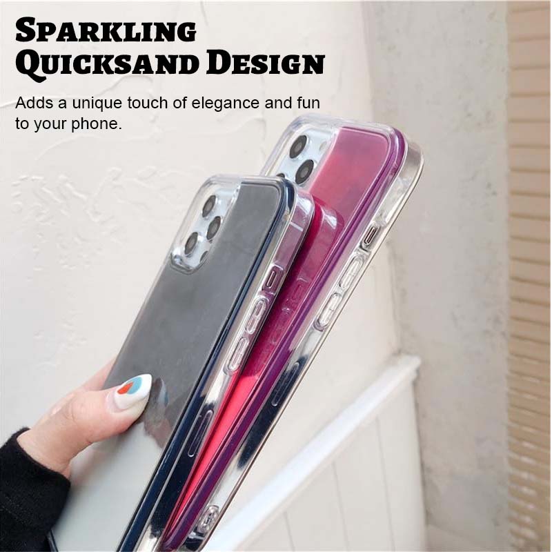 Ljusglödande kvicksandsmobilfodral