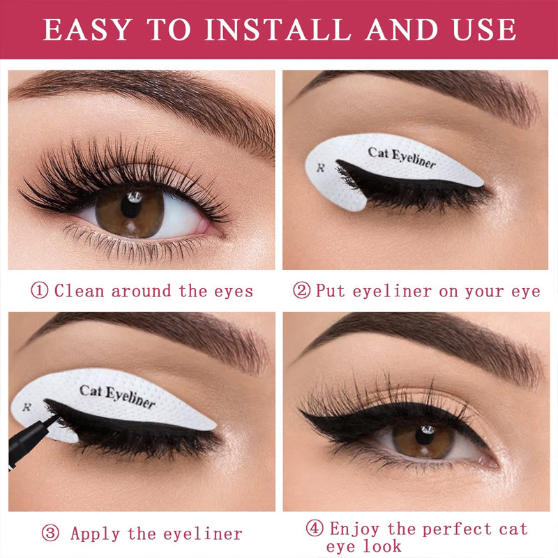 🔥 49% RABATT – Ögonskugga/Eyeliner Makeup Mallstickers