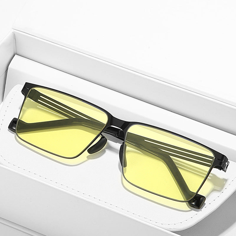 🔥 49% RABATT – Square Sunglasses för Dag- och Nattbruk