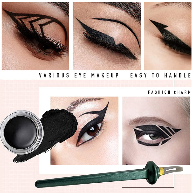 🔥Superdeal! 39% Rabatt! – Felfritt Eyelinerkit med Eyelinerkräm – Perfekta Linjer Varje Gång!