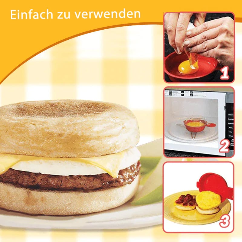 🔥 34% RABATT – Mini Ägg- & Burgarkokare 🍳🍔