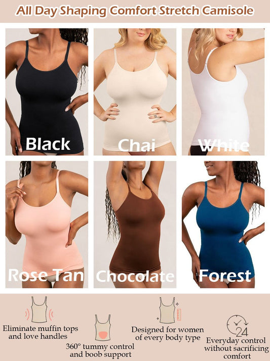 🔥Superdeal! 36% Rabatt! – Formande & Bekväm Stretch-linne för Hela Dagen!