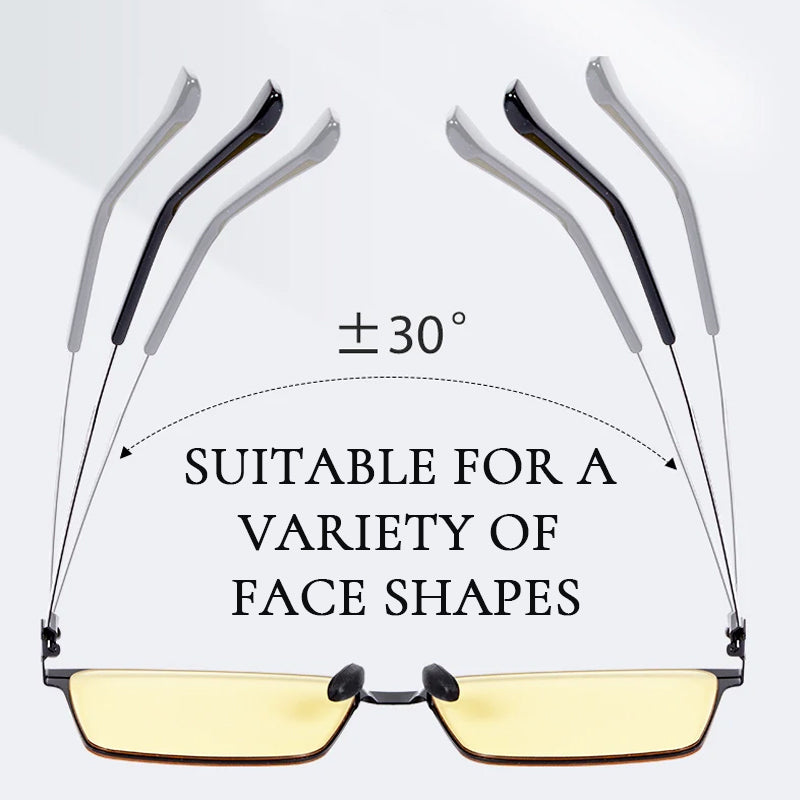 🔥 49% RABATT – Square Sunglasses för Dag- och Nattbruk