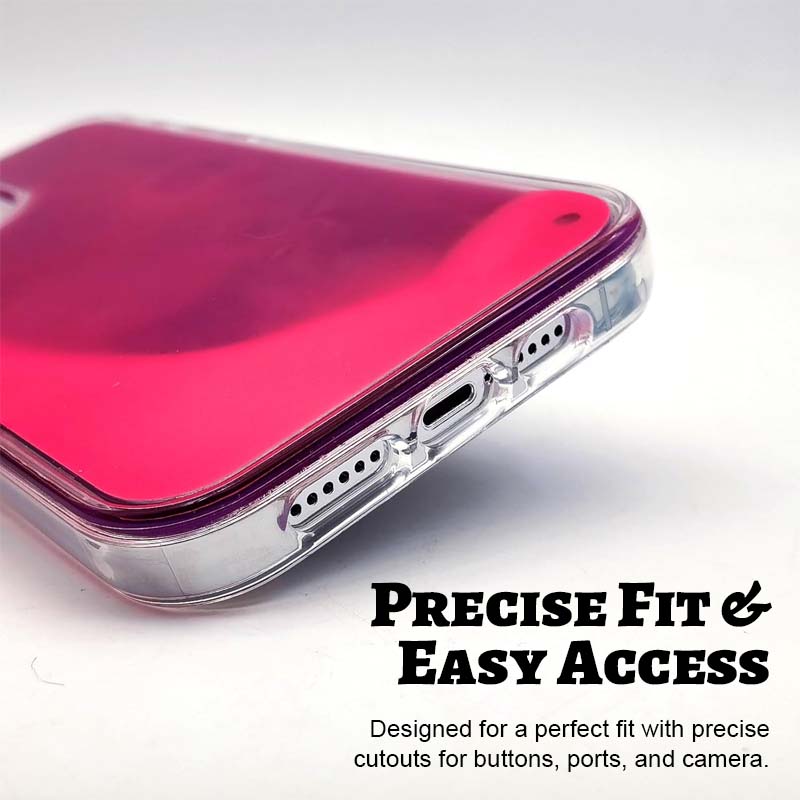 Ljusglödande kvicksandsmobilfodral