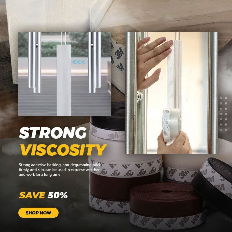 🔥 49% RABATT 🔥 Väderbeständig dörrtätning – Effektiv isolering mot drag, damm och buller!