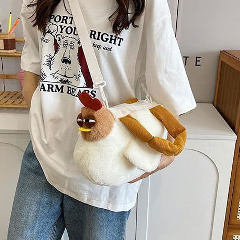 🔥Superdeal! 50% Rabatt! – Rolig & Söt Hönsväska – Få Alla att Le med Din Stil!