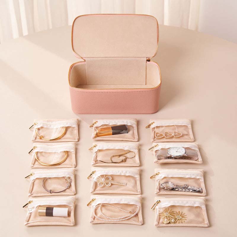 🔥Superdeal! 50% Rabatt! – Resesmyckeskrin med Små Fack