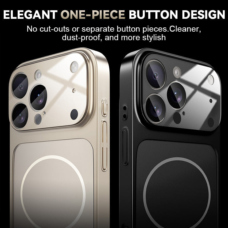 ✨Ultratunt frostat glashölje – kompatibelt med iPhone 17-serien