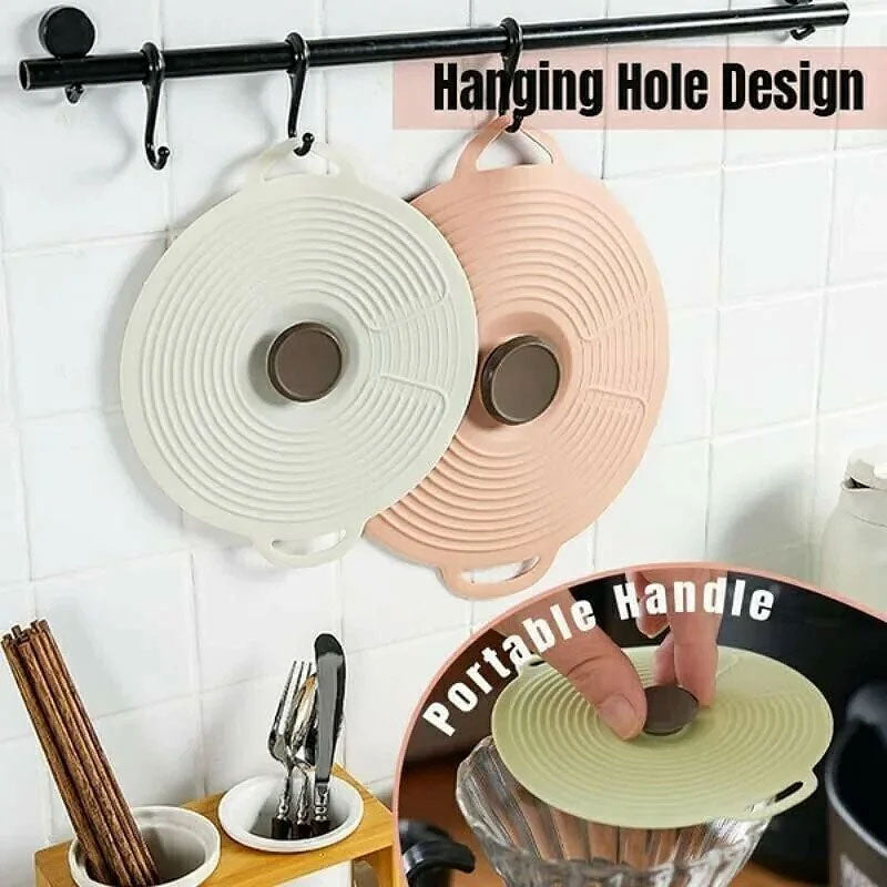 🔥Superdeal! 50% Rabatt! – Silikonlock för Färsk Mat – Återanvändbart & Tätslutande för Alla Skålar!