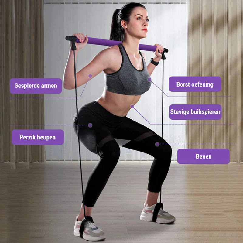 🔥 36% RABATT – Pilates Shaping Bar | Hemligheten bakom en perfekt kropp!