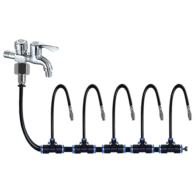 🔥Superdeal! 40% Rabatt! – 360° Bågböjt Automatisk Bevattningssystem – Effektiv Vattning för Hela Trädgården