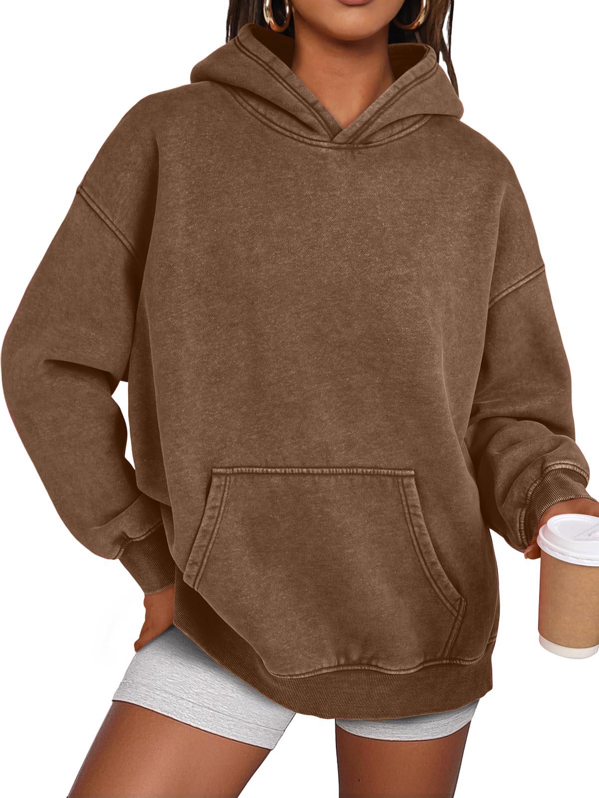 ✨Unisex Casual Oversized Acid Wash Toppar Hoodie Tröja (Köp 2 Fri Frakt)