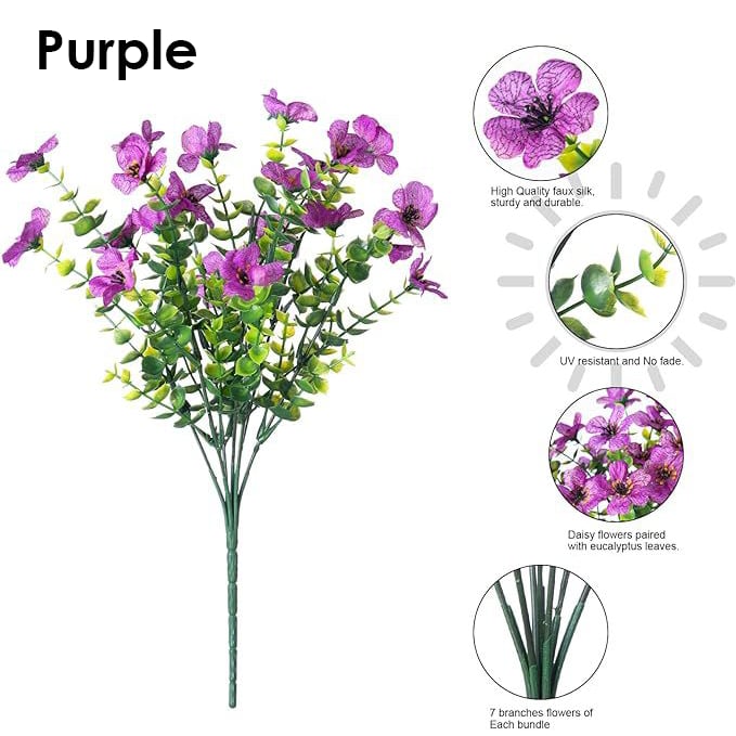 ✨Denna veckas specialpris 29 kr💥Livfulla UV-beständiga artificiella blommor🌺