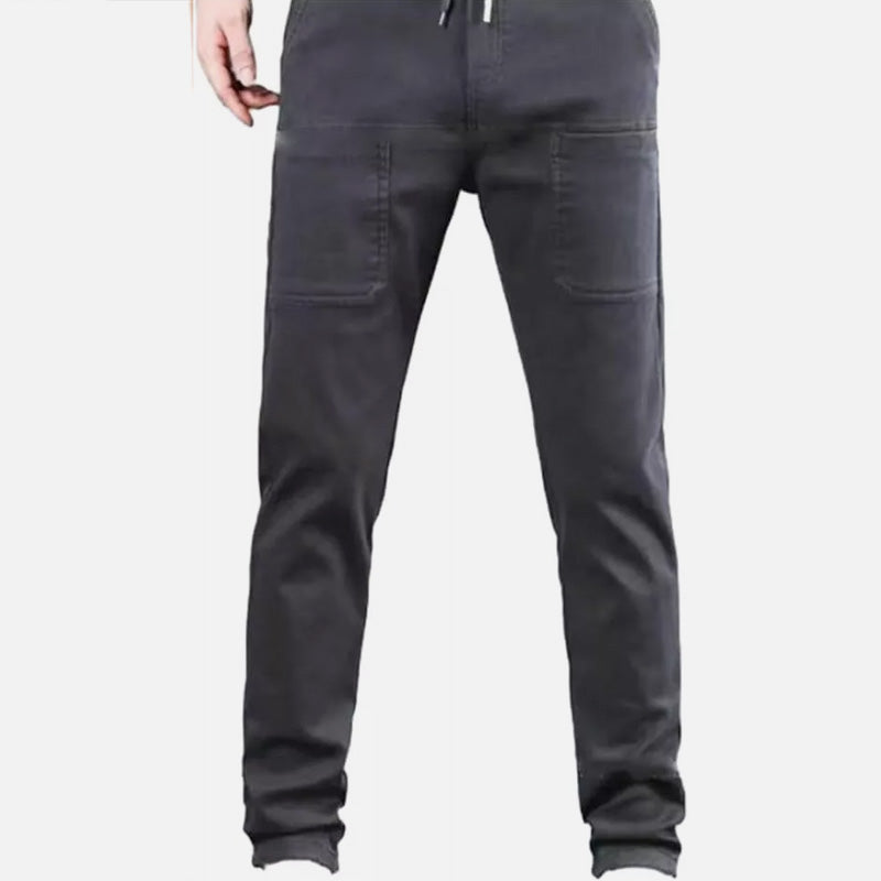 🔥 49% RABATT🥰 MultiPants – Slitstarka cargobyxor med hög stretch och flera fickor!